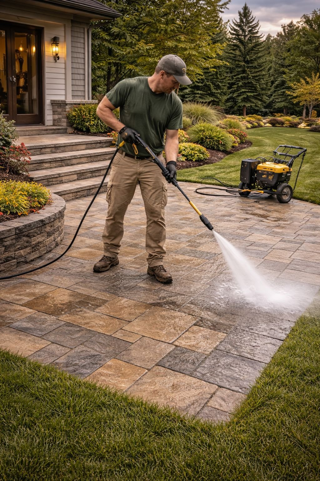 Power washing